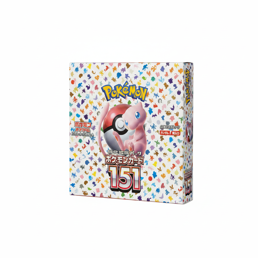 Pokémon TCG – Pokémon Kartenspiel 151 Booster Display (JPN) – Kartenwelt.ch
