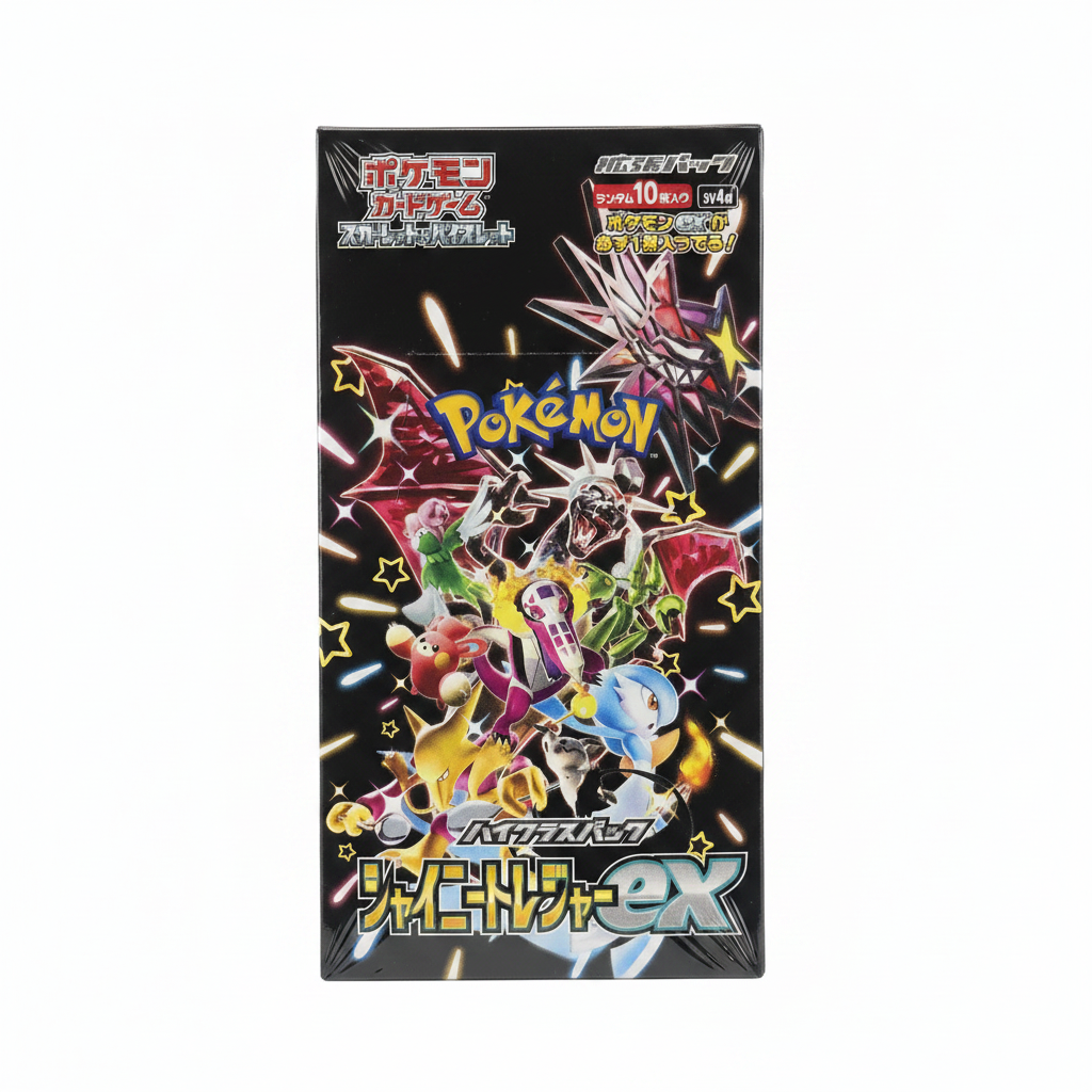 Pokémon TCG – Pokémon Shiny Treasure ex Booster Display (JPN) – Kartenwelt.ch